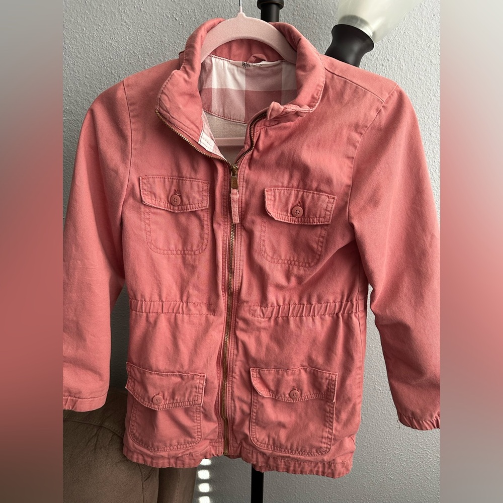 H&M Pink Kids Jacket with Pockets